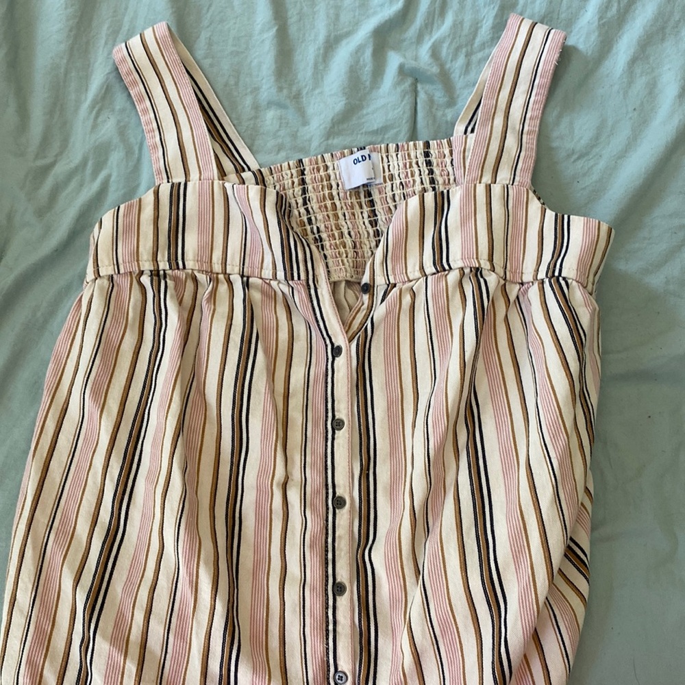 Old navy striped tank top